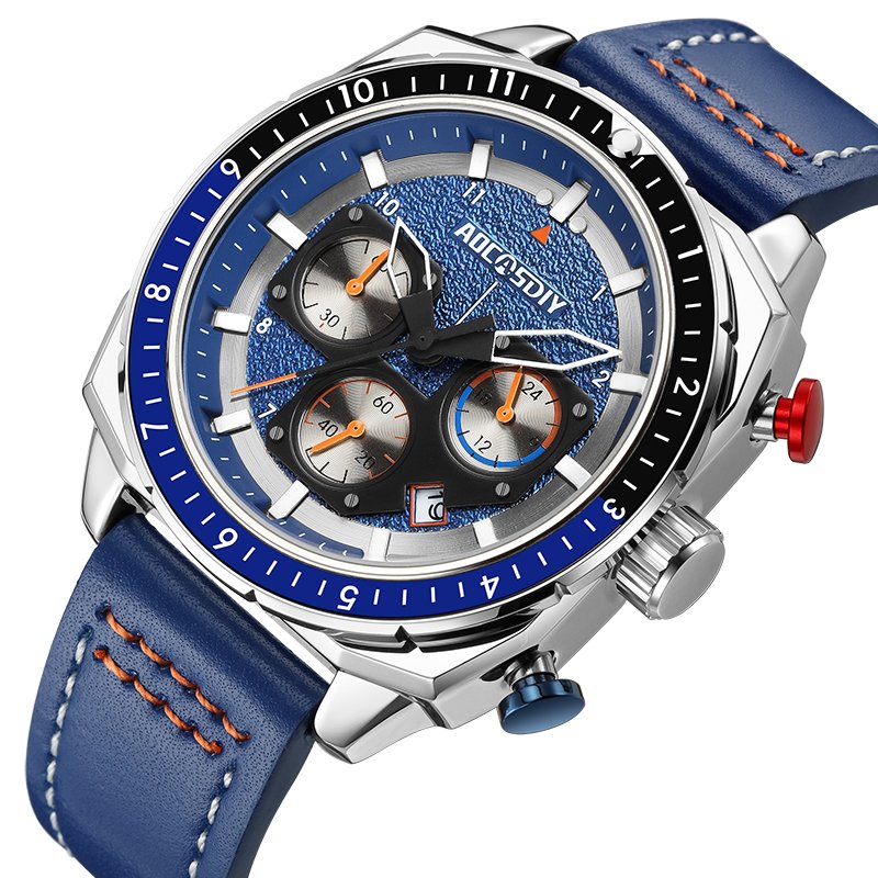 Luxury Waterproof Chronograph Sport Quartz Watch