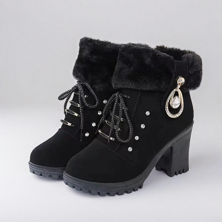 Fenne - Elegant Women's Winter Boots with Heel