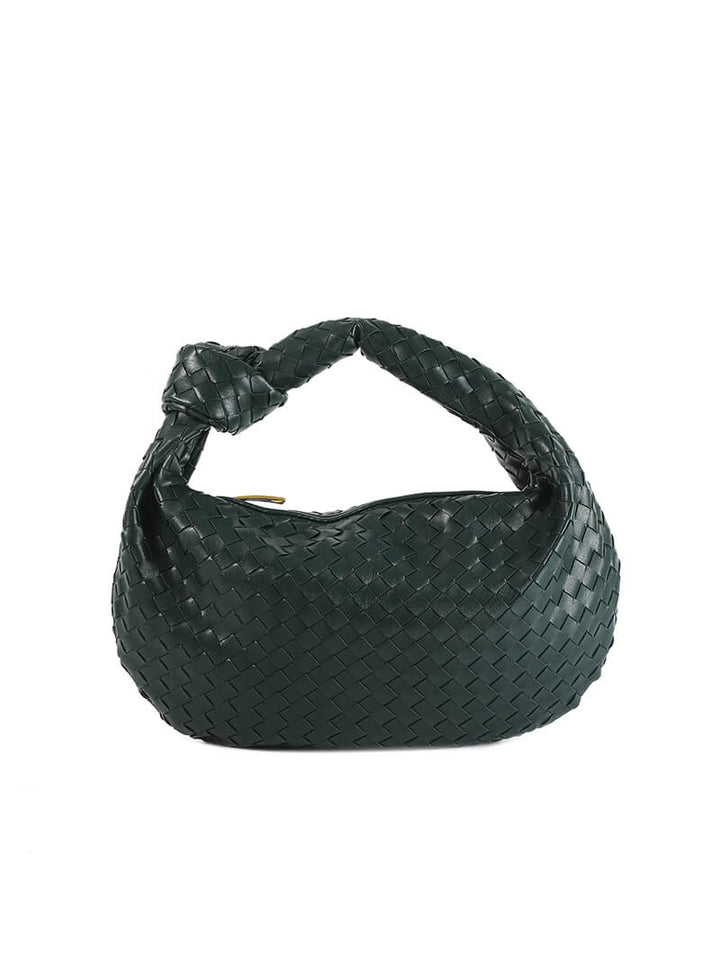 Amila - Bag with Woven Snake Leather Pattern