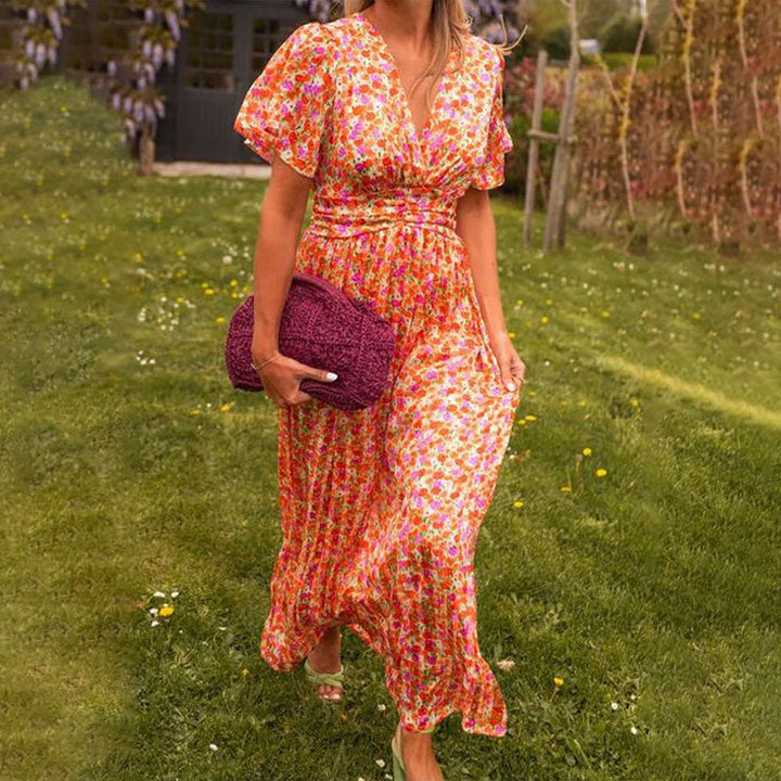 Elsie | Classic V-Neck Dress