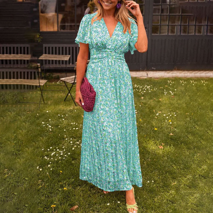 Elsie | Classic V-Neck Dress