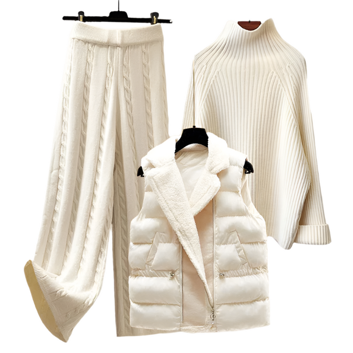 Jaelyn - Cozy Knit Three-Piece Set