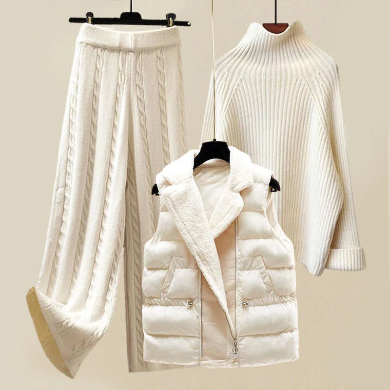 Jaelyn - Cozy Knit Three-Piece Set