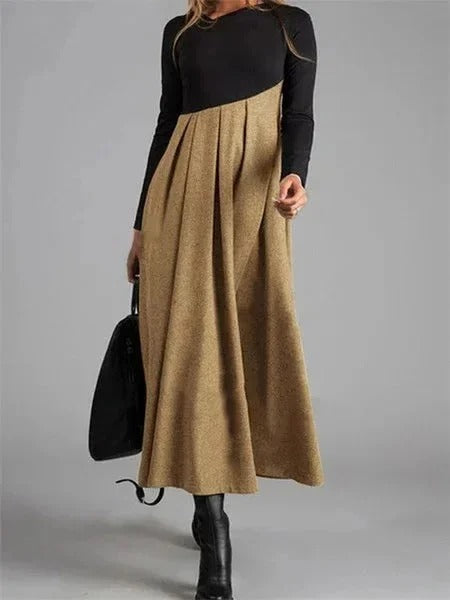 Desiree - Long-Sleeved Maxi Dress