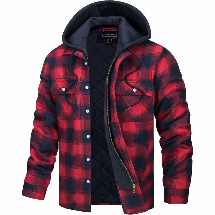 Lenny - Checked Lumberjack Jacket