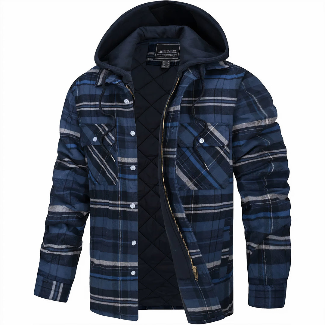 Lenny - Checked Lumberjack Jacket